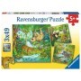 Puzzle Aventuri In Jungla, 3X49 Piese Ravensburger - 4